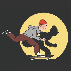 skateboarding