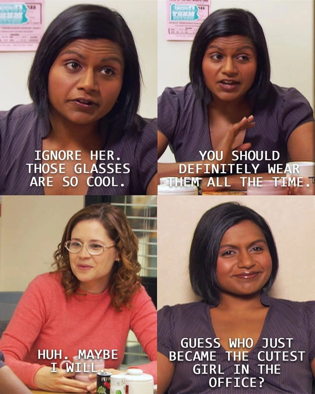 Cutest girl in the office