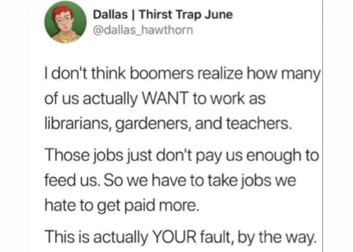 Or a gardening librarian