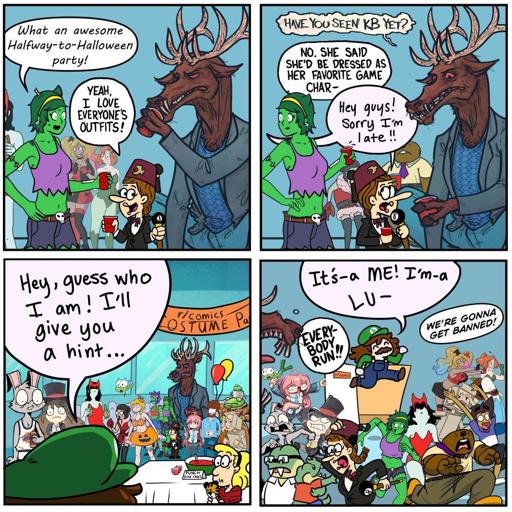 Its a me! (18 artist collab) - zombiecomicsaura