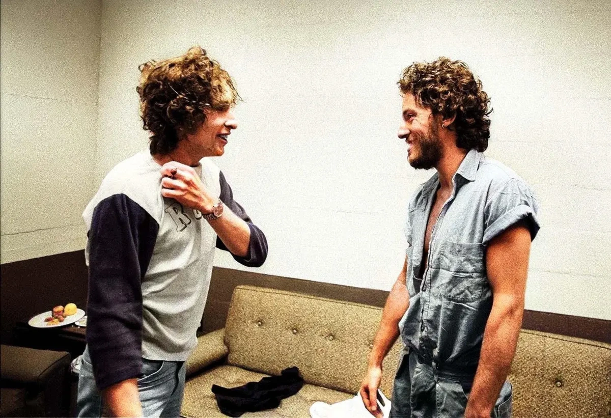 Dylan and the boss. 1975. Half a century ago.