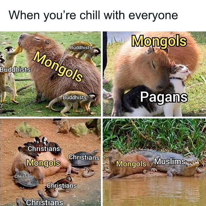 Mongols knew what they were doing