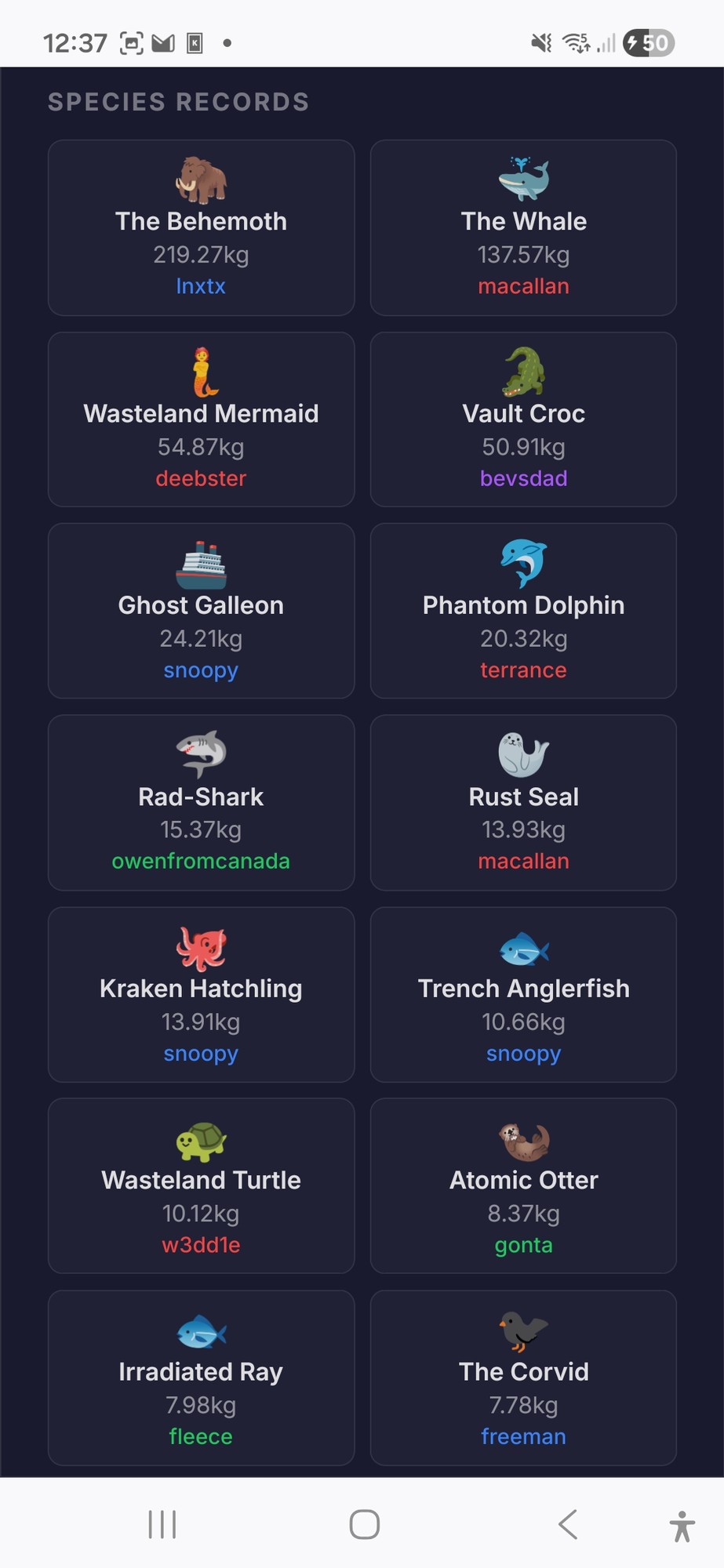 my best fish