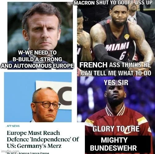 I'm sorry. It's all up to you, Eurobros.