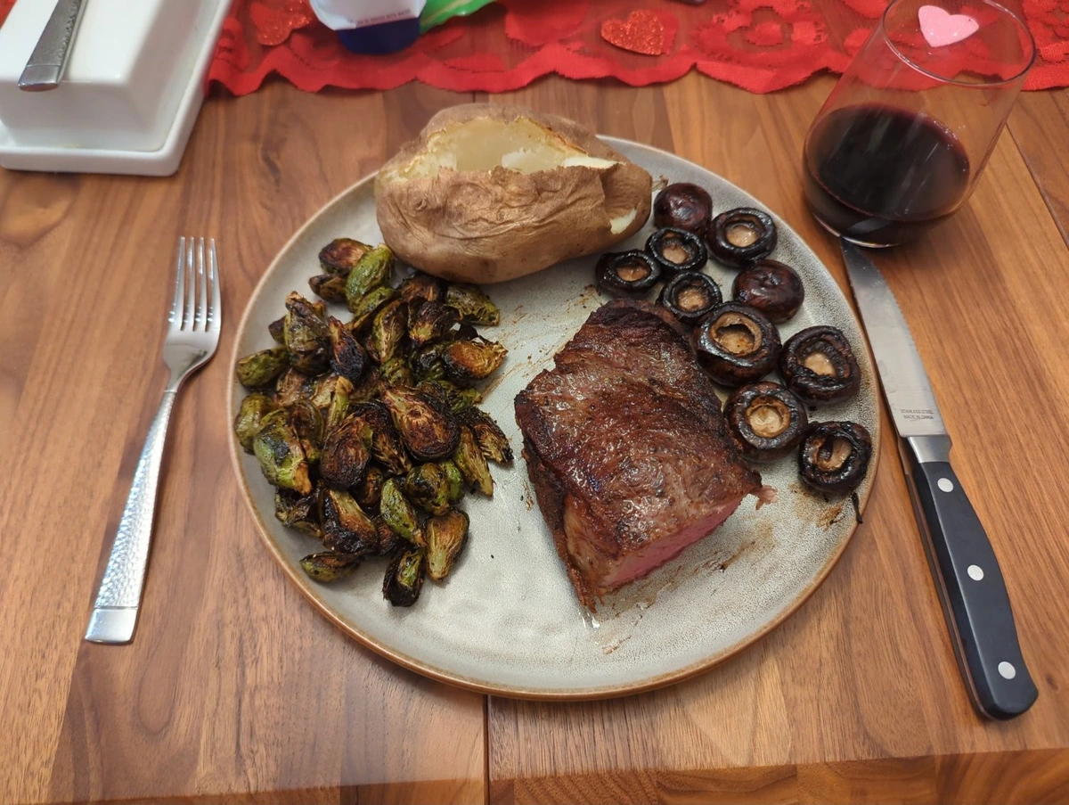 Valentine's Day Steak Dinner