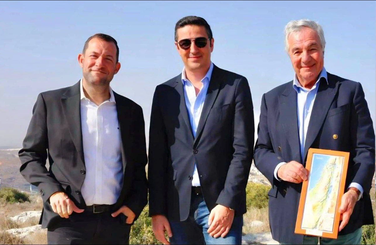 Belgian delegate in West Bank legitimizing the occupation