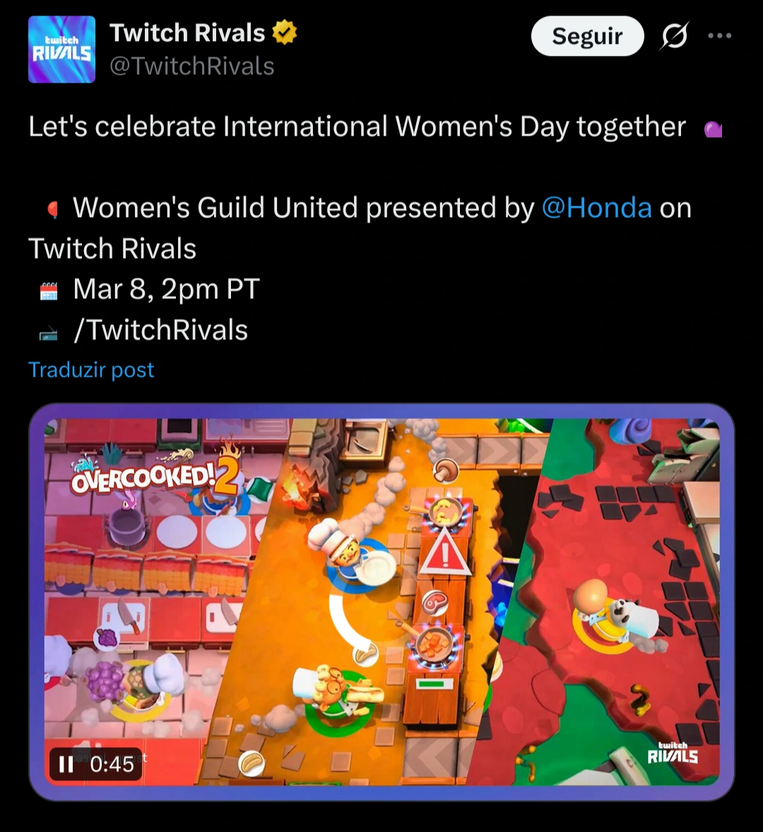 I... do not think that is a good choice of game for that event