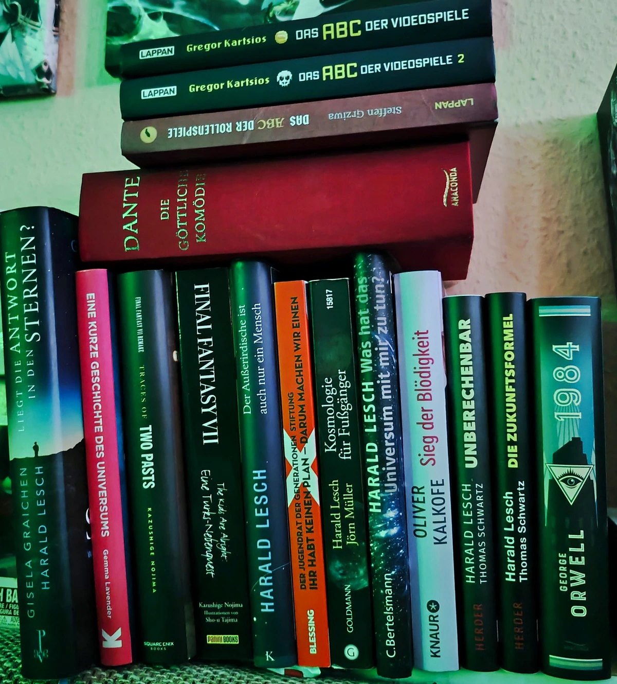 What do the few books I read tell about me? (German)