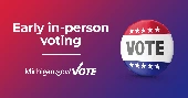 Early in person voting