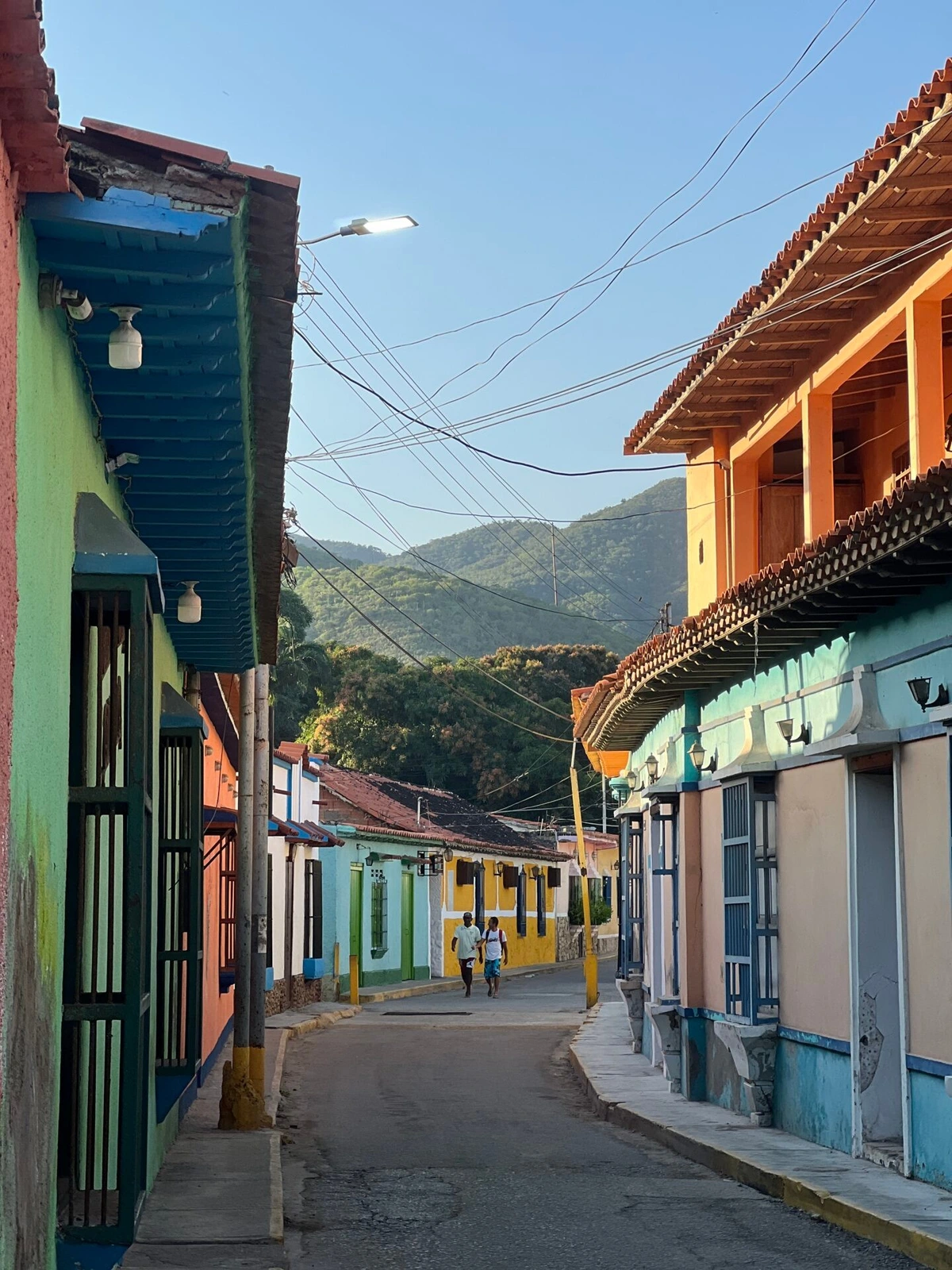 Street in Choroni, Venezuela