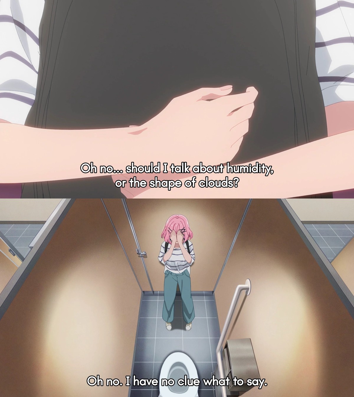 Don't know what to talk about.