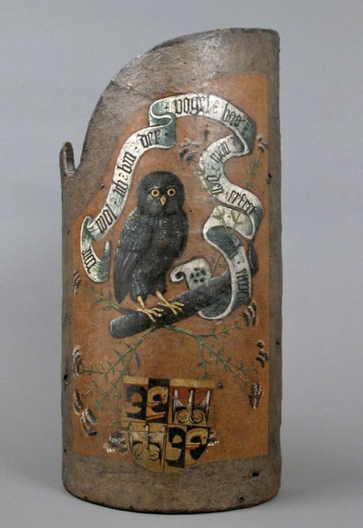 Painted tournament shield, Germany, ~1500 AD
