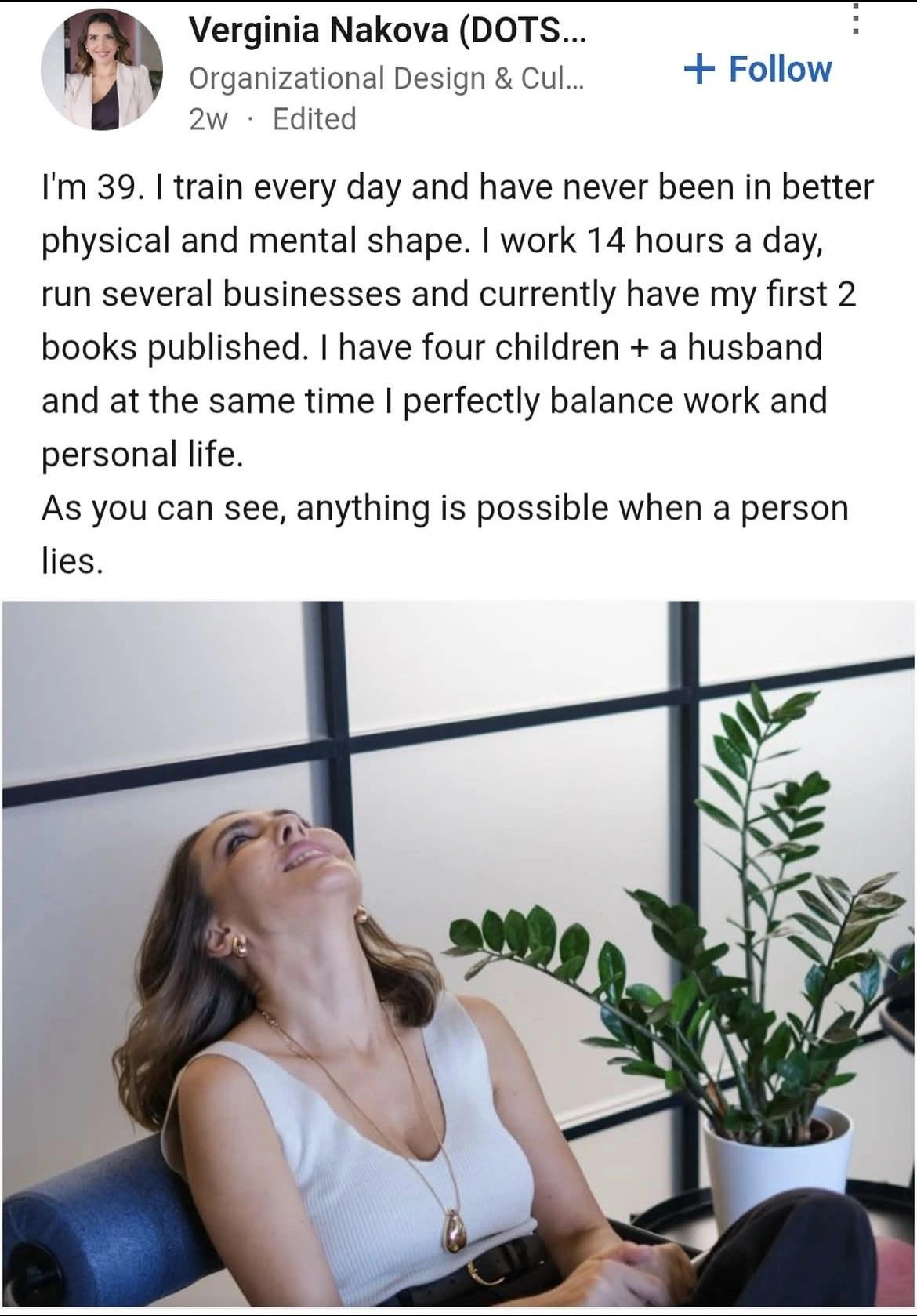 I work 40 hours a day