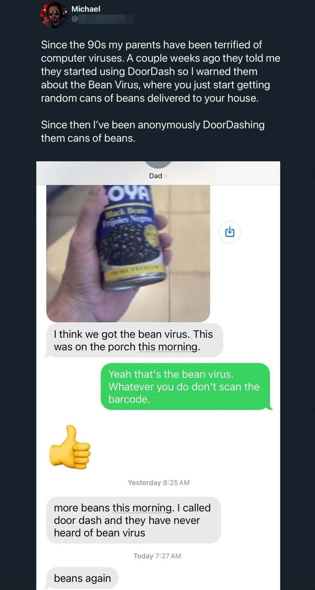 Bean virus