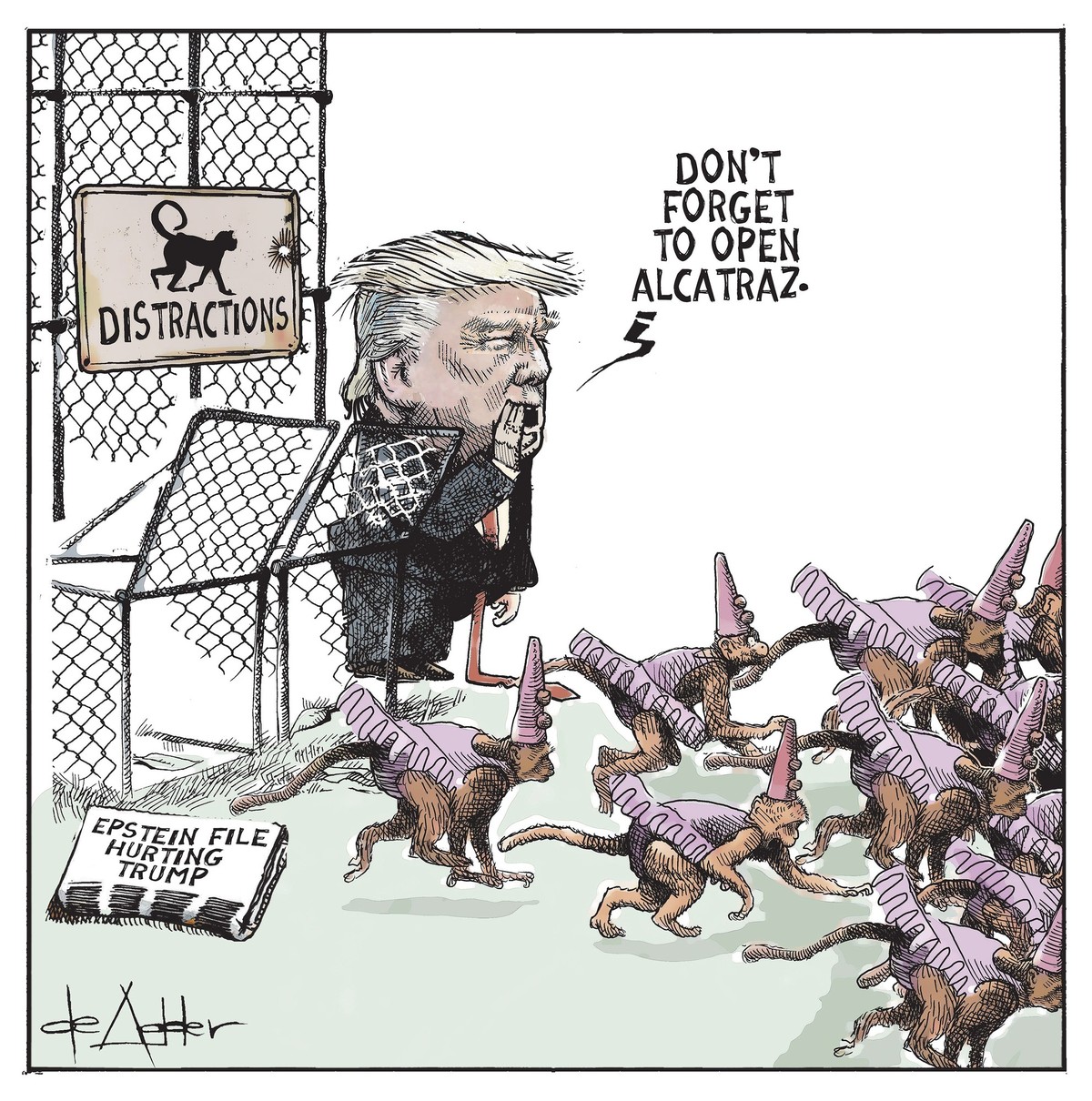 Distractions by Michael de Adder