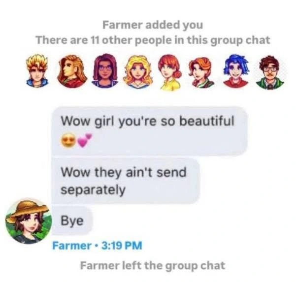 Farmer group chat