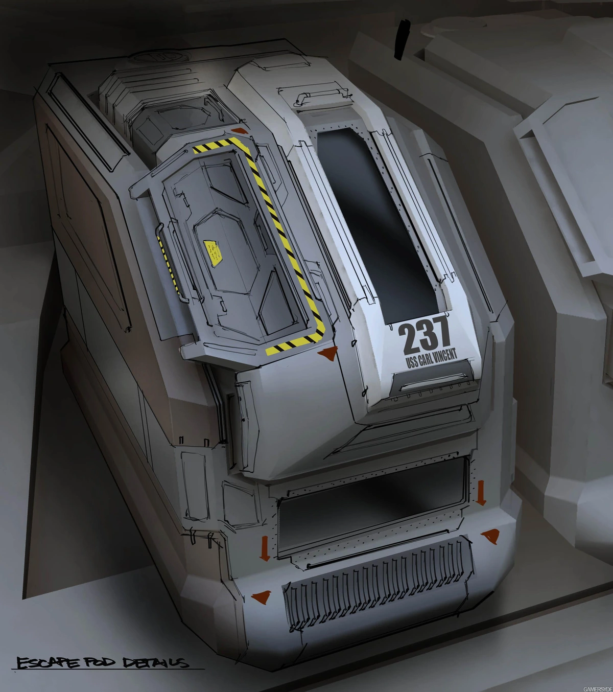 SCTools - Escape pod concept art