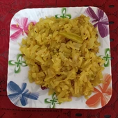 Delizioso Kumar Bhaji aperitivo tradizionale della cucina indiana.