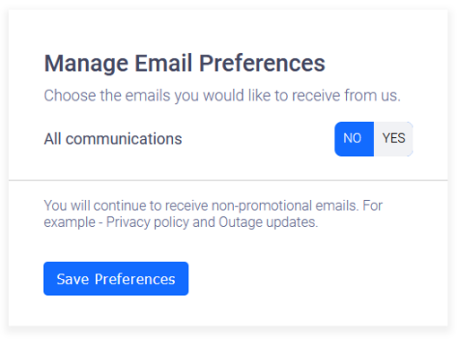 Asshole Email Preferences