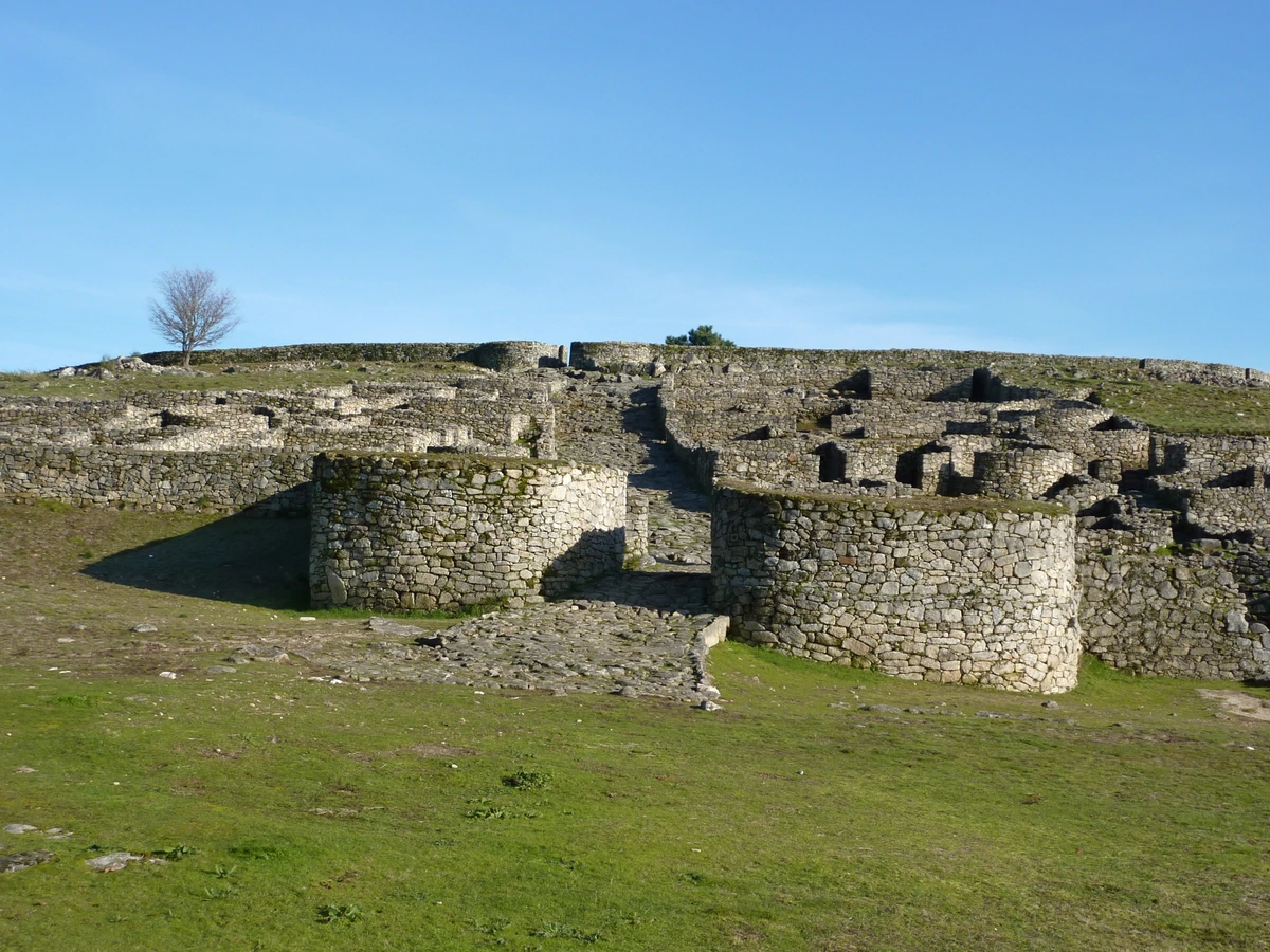 Celto-Iberian fortified settlement ('Oppidum') near San Cibrao, Spain
