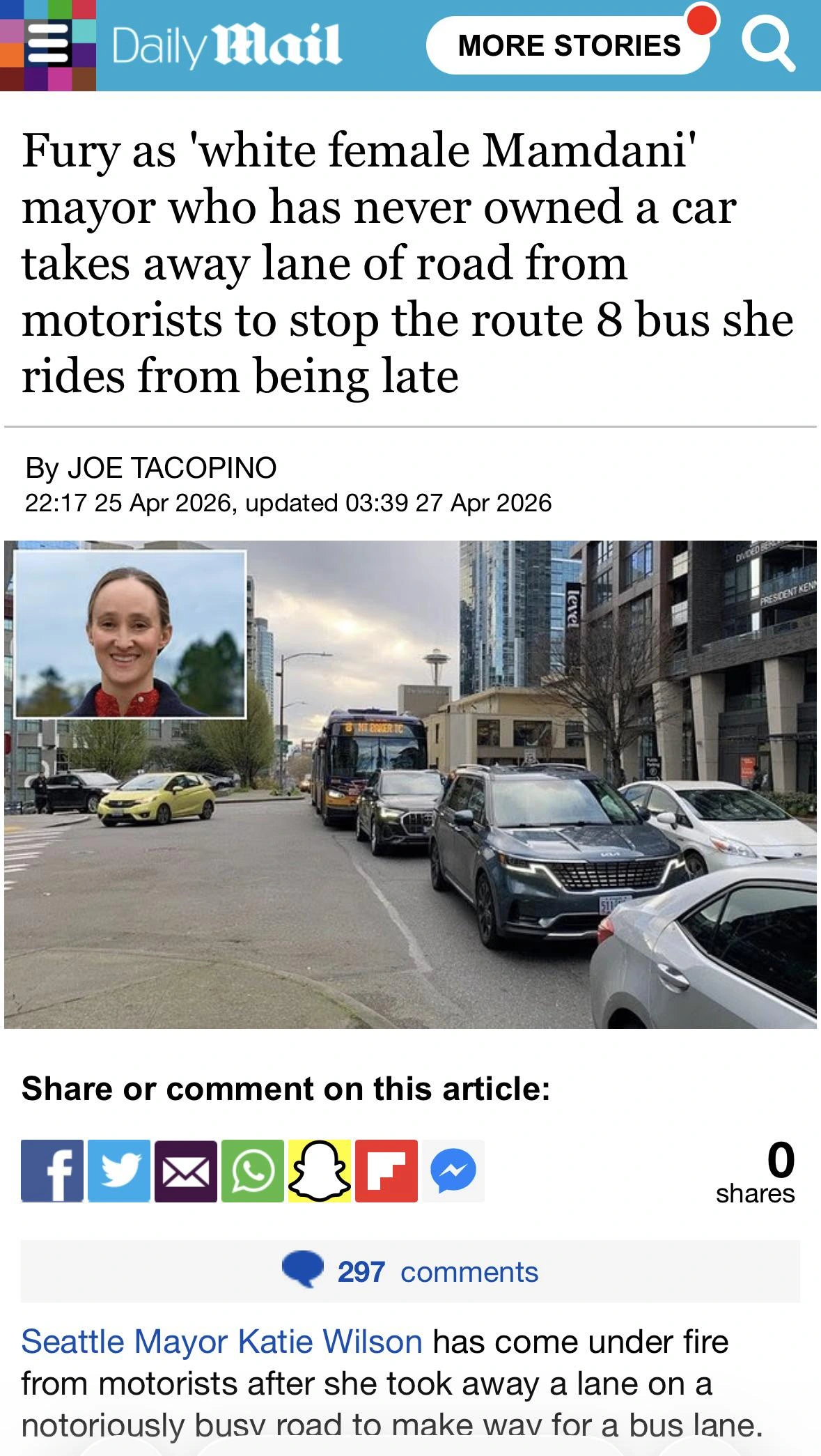 Utter trash newspaper