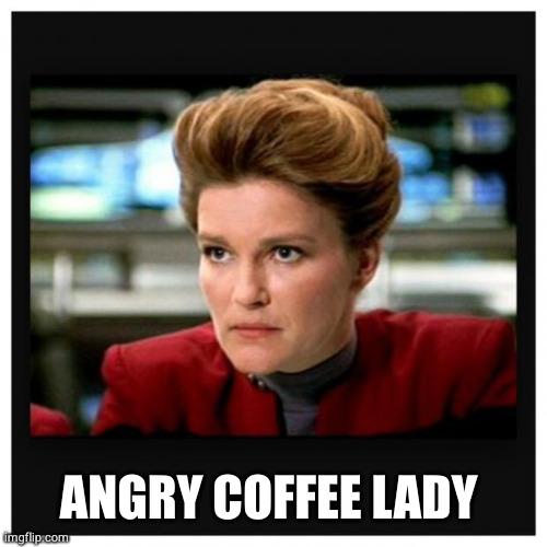 Star Trek characters but we don't know their name