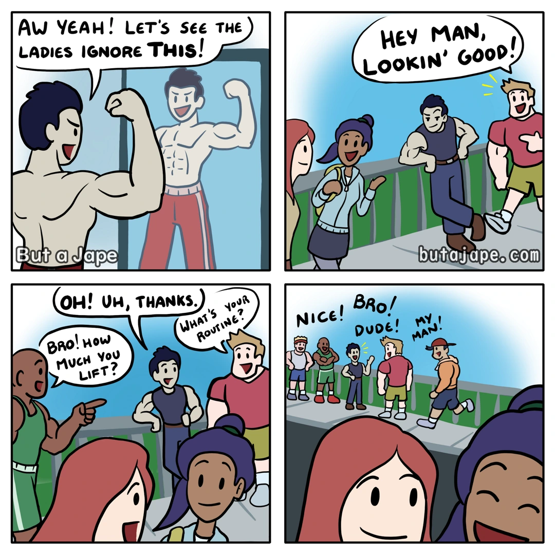 How to summon a group of gym bros (100% working tutorial 2026)