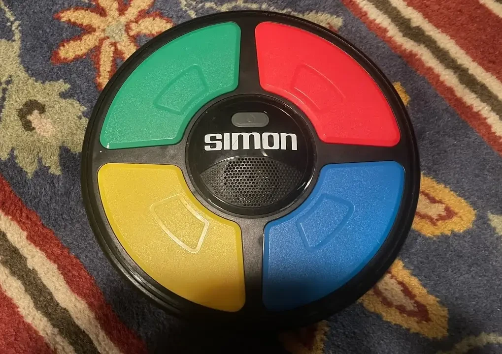 Simon game on carpet