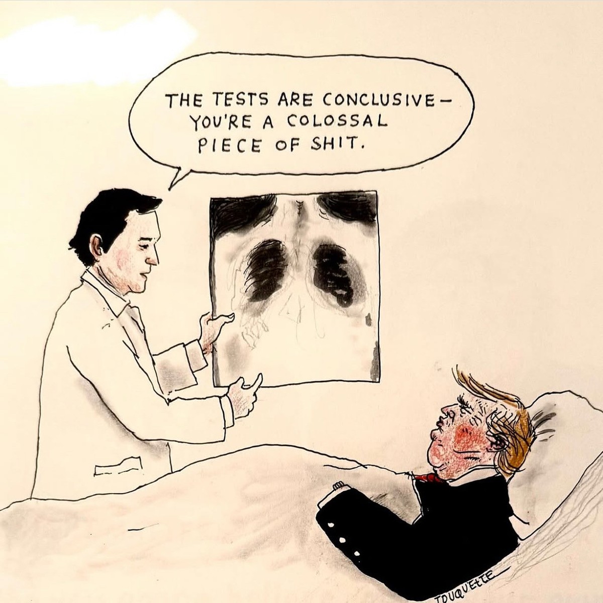An Unfavorable Diagnosis from Jesse Duquette