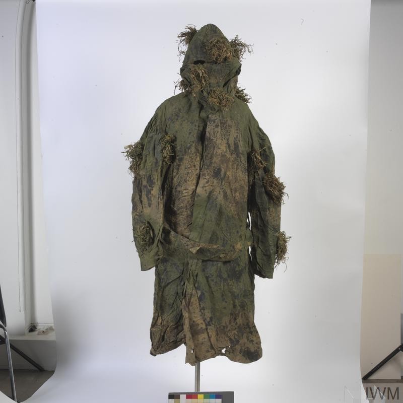 British sniper's suit, WW1, 1918