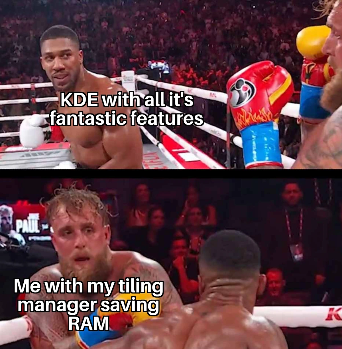 switched back to KDE and don't regret