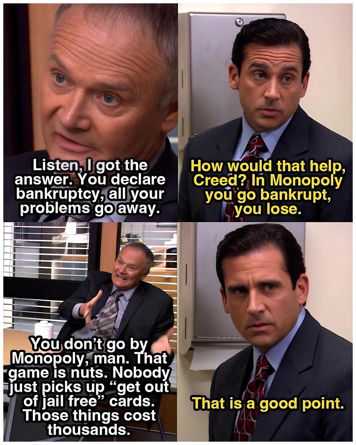 Get out of jail cards