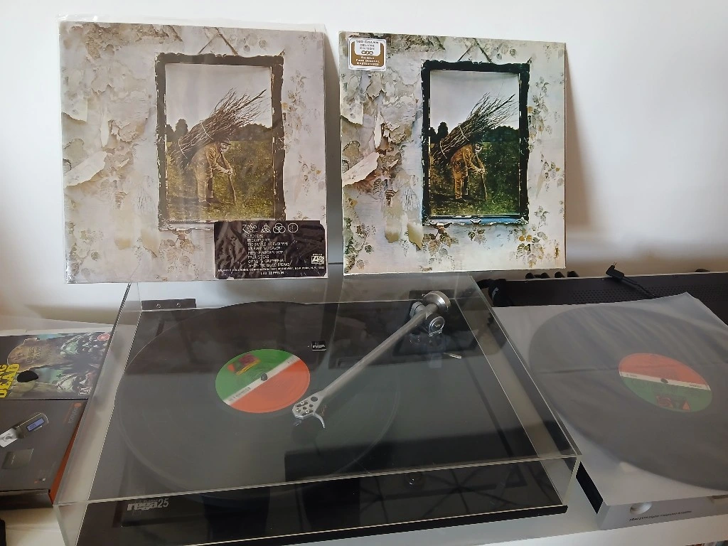 Time for an A/B session - Led Zeppelin IV