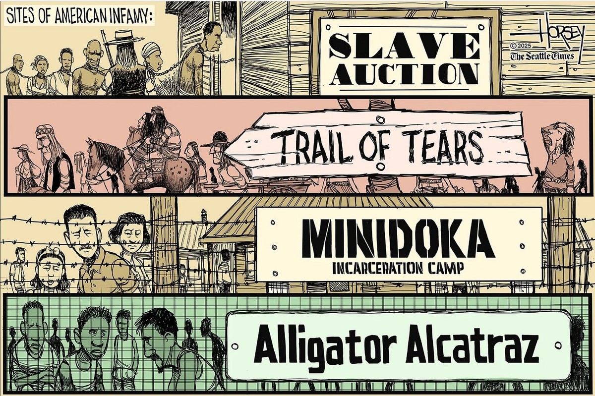 Another Shameful Episode In American History by David Horsey
