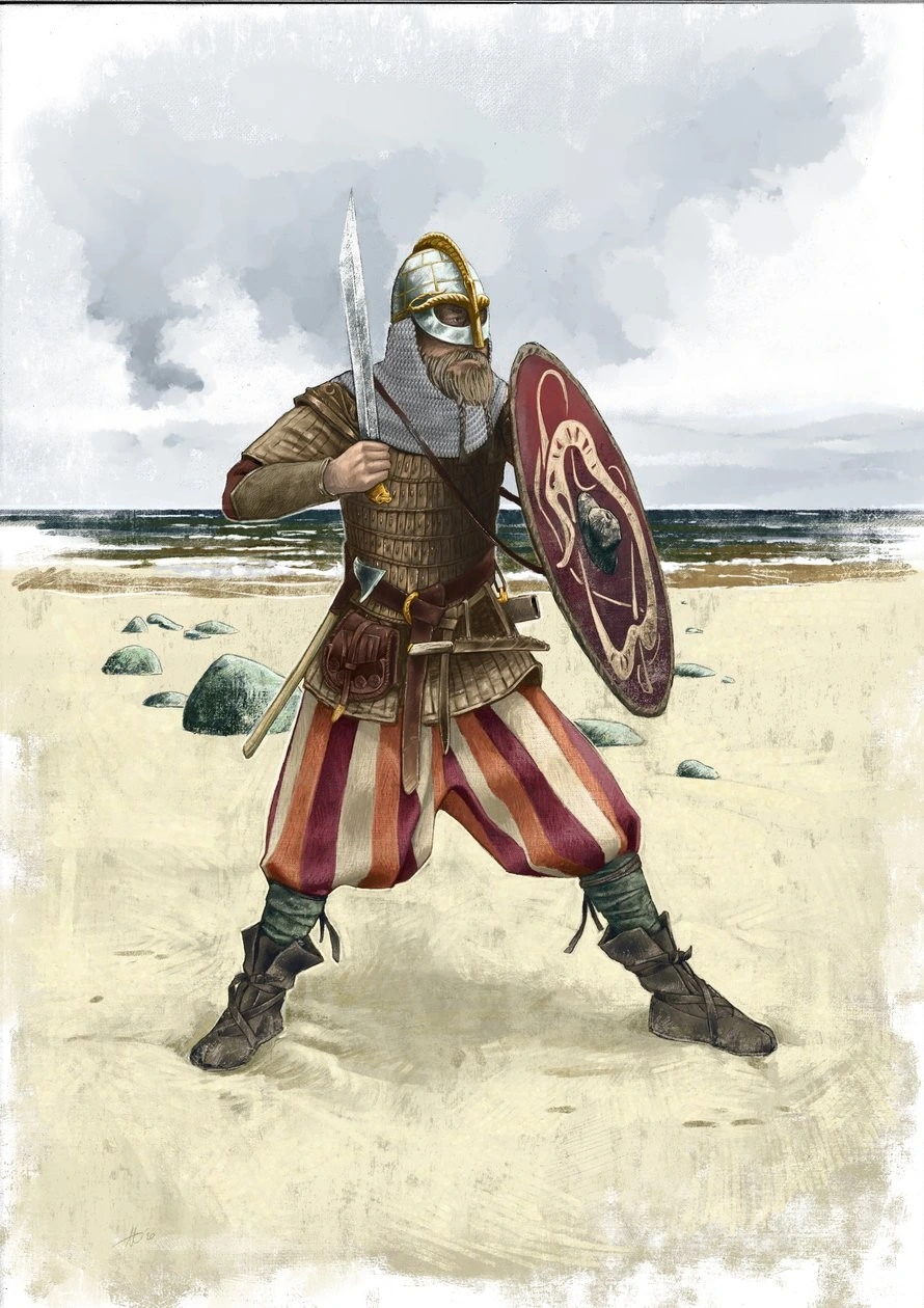 Fully-equipped Viking warrior (Alessandro Lonati)