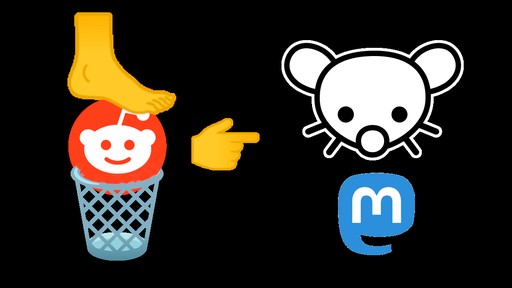 Lemmy è l'alternativa a reddit che lavora con mastodon.