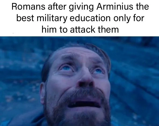 Their first mistake: trusting a G*rmanic 😔