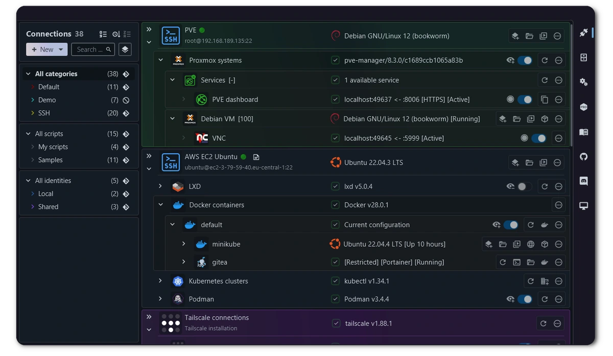 XPipe - A connection hub for all your servers: Status update for the v20 release