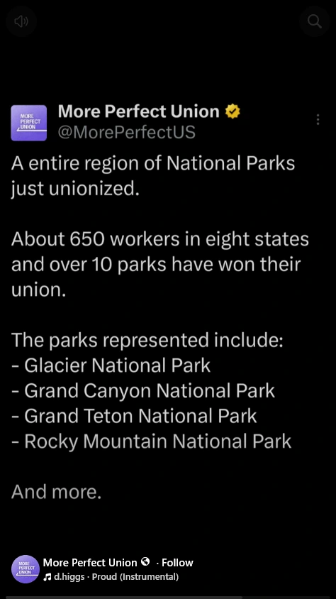 More unions!