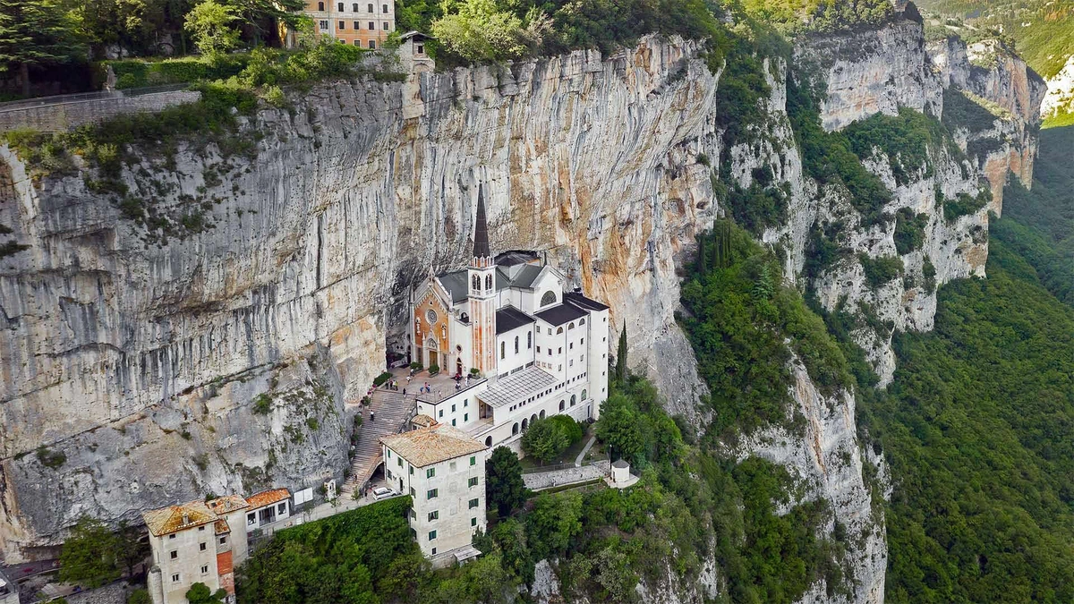 Sanctuary of Madonna della Corona, Italy