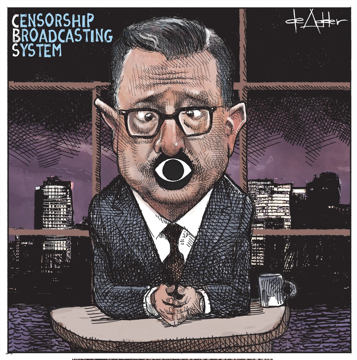Late Night by Michael de Adder