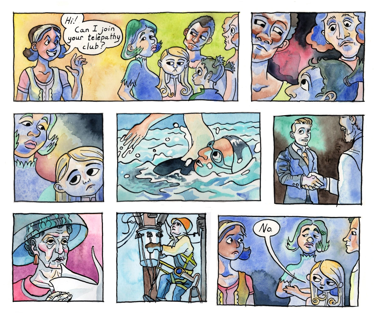 Telepathy Club (OC)