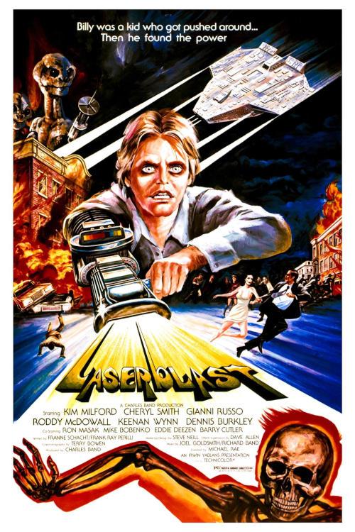 Poster for the film 'Laserblast'