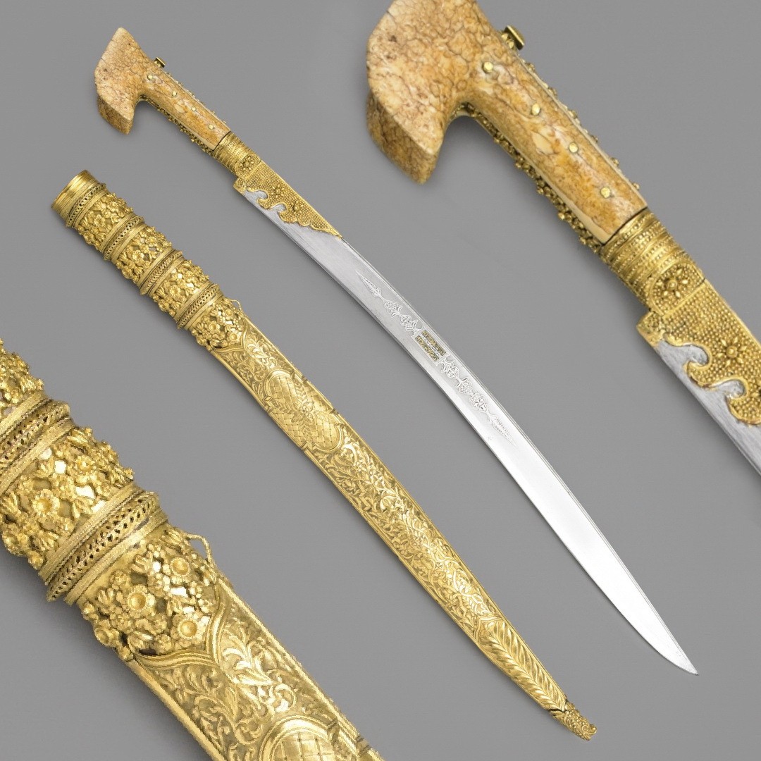 Ottoman Turkish yatagan, ~1820 AD