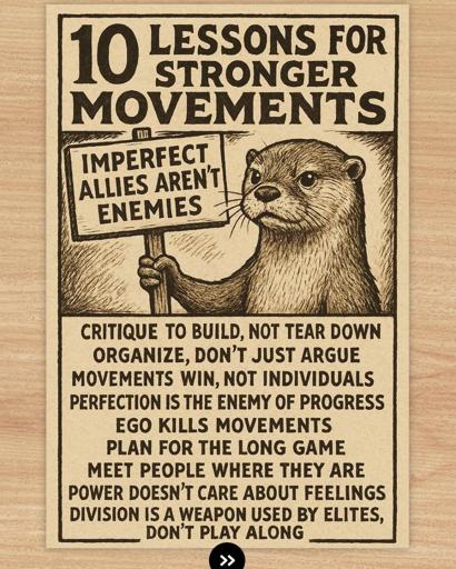 10 lessons for stronger movements