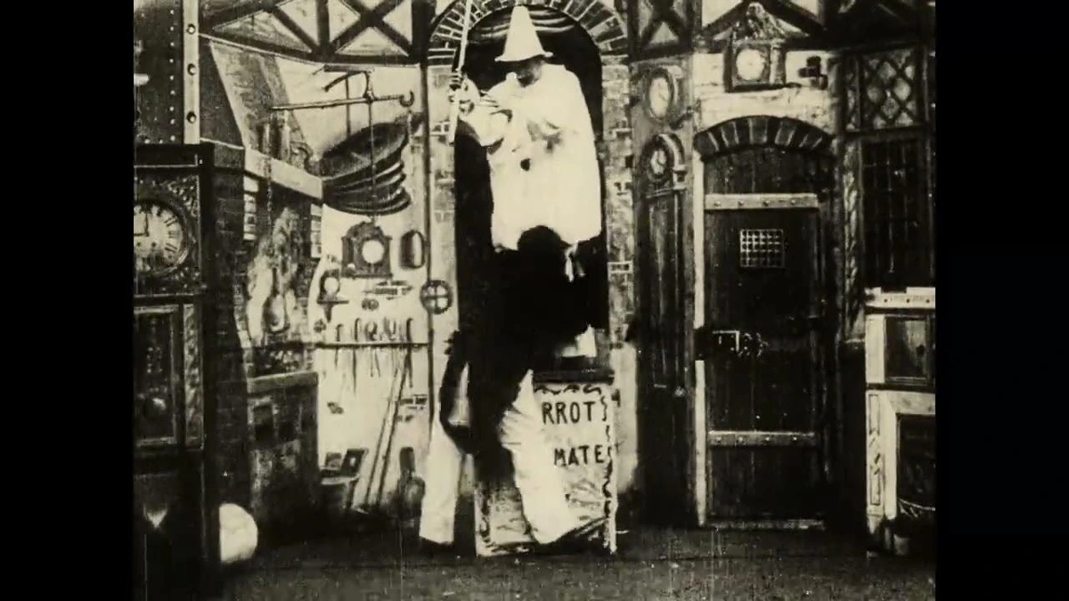 Scena tratta da Gugusse et l'Automate di Georges Méliès