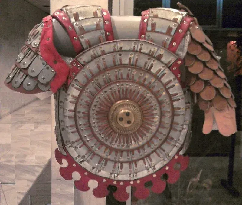 Modern reproduction of Byzantine 'klivanium' armor, ~12th century AD