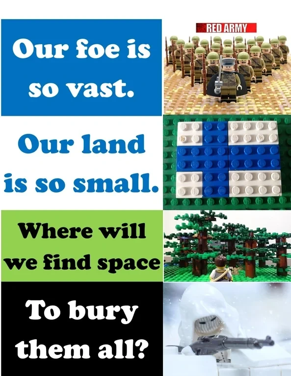 Lego Red Army suffered a Lego Purge by Lego Stalin