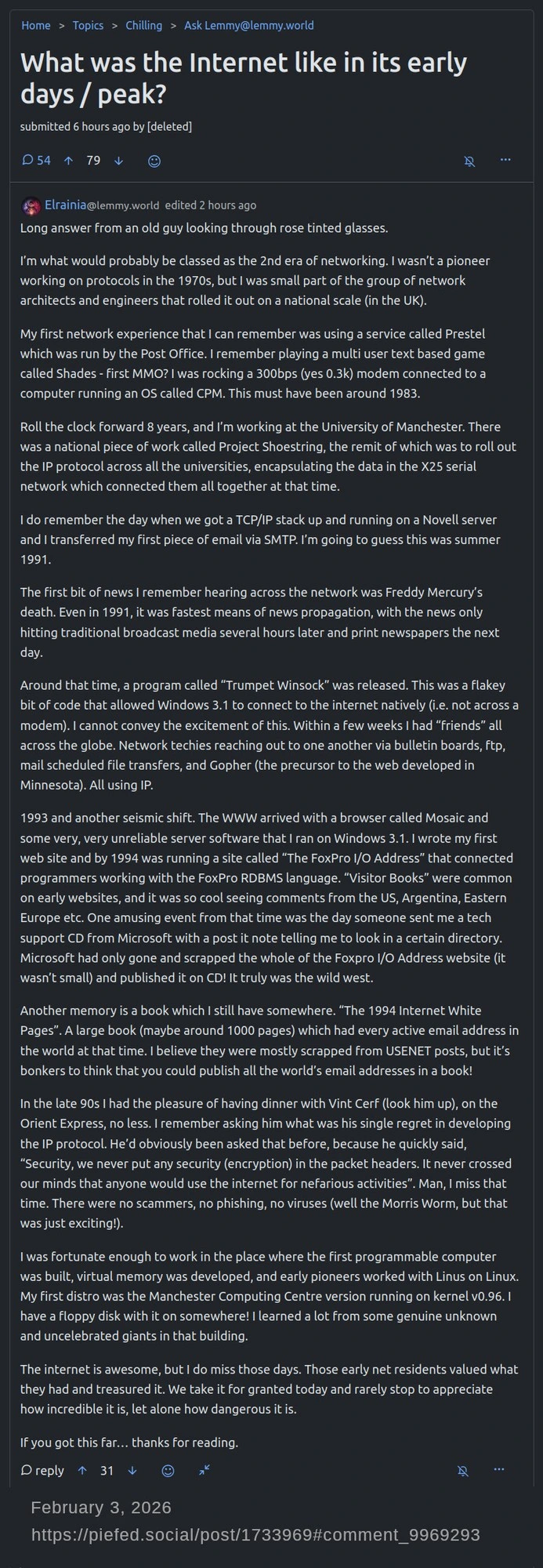 Rolling Out the Internet in the 90s [Best Of]