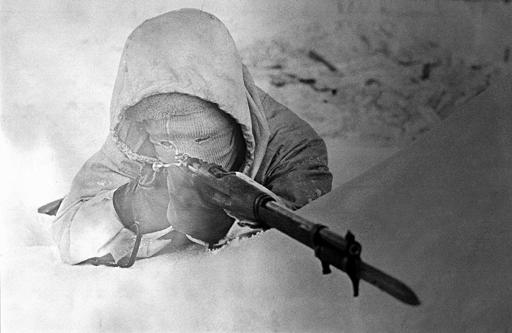 Simo Hayha, "The White Death", Finland, Winter War, 1940